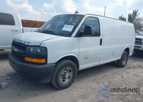 2021 Chevrolet Express Cargo Rwd 2500 Regular Wheelbase Wt z USA, uszkodzony, nr VIN 1GCWGAF1XM1306294